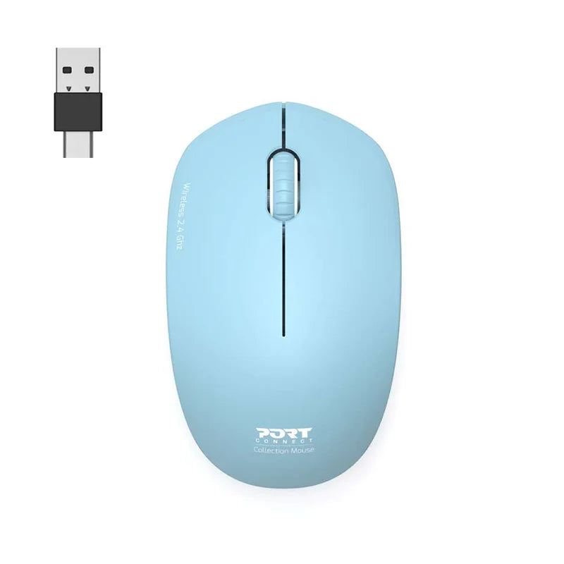 Port Connect MOUSE COLLECTION II WIRELESS Terracota